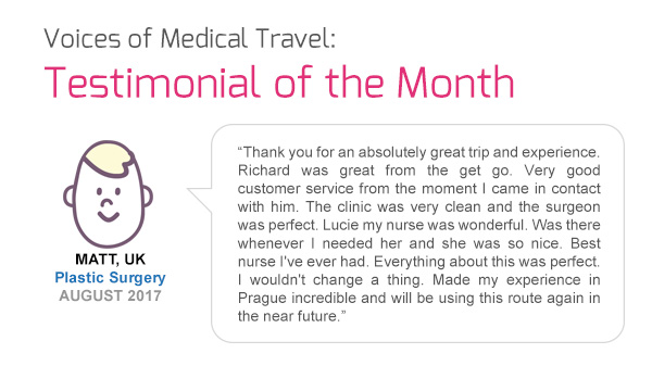 Voices of Medical Travel: Testimonial of the Month