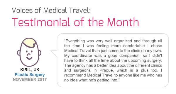 Voices of Medical Travel: Testimonial of the Month